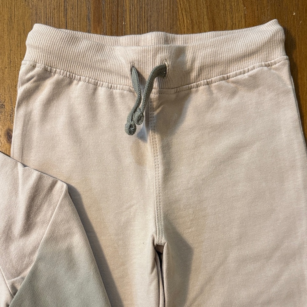 NWT Burt’s Bees Baby 2Pc Ombre Sweatsuit Tan & Green Size 24 Months 100% Cotton - Picture 5 of 7